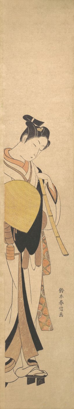 白井権八、おそらく1770年。おそらく1770年。 作： Suzuki Harunobu