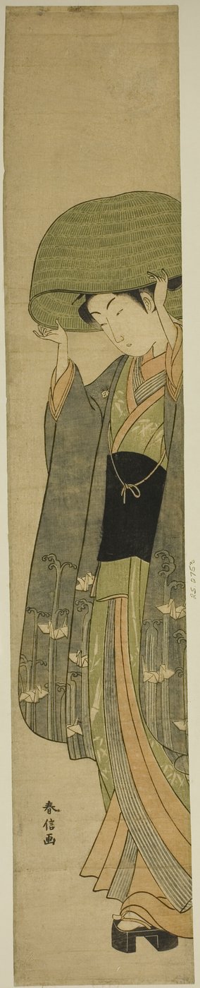 バスケットハット 作： Suzuki Harunobu