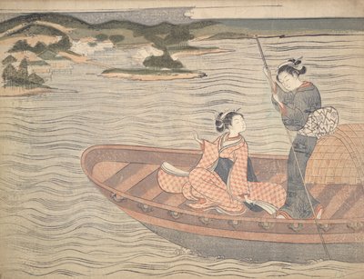 フェリーボート 作： Suzuki Harunobu