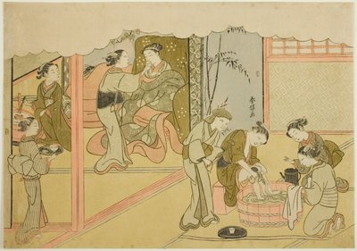 初産（義山） 連載第7弾「金礼錦みさお車」シリーズ第7弾 作： Suzuki Harunobu