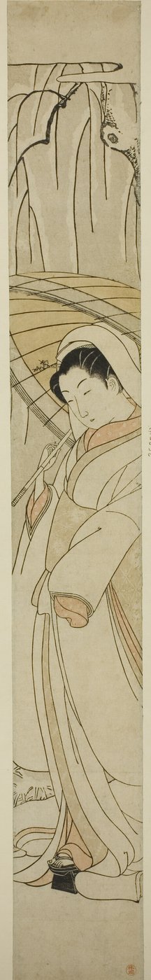 鷺の乙女 作： Suzuki Harunobu