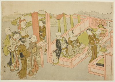 連載「金襴錦みさお車」第1弾「見合」 作： Suzuki Harunobu