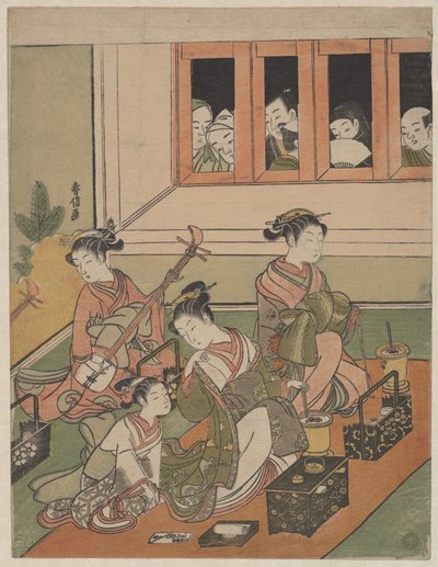  作： Suzuki Harunobu
