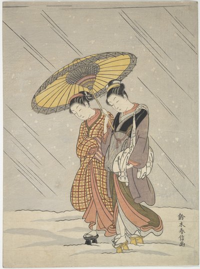  作： Suzuki Harunobu
