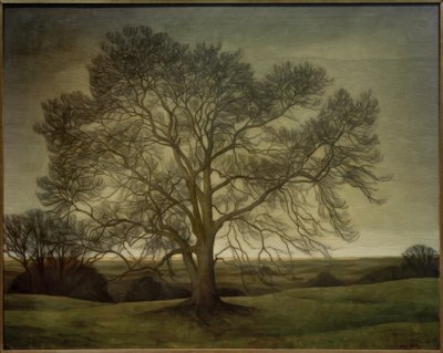風景1901 作： Svend Hammershöi