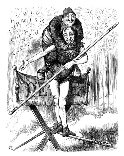 勝利の炎！、1878年。 作： Swain