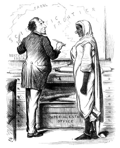 支払いの対象者、1878年。 作： Swain