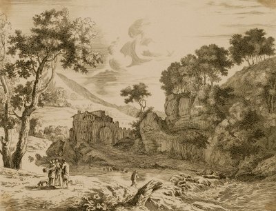 風景 作： Swanevelt, Herman van