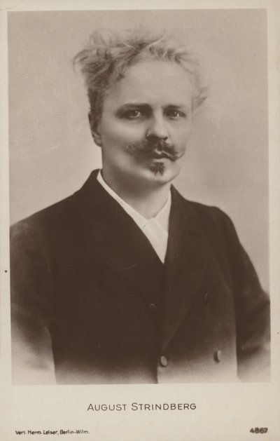 アウグストストリンドベリ（1849〜1912年）、スウェーデンの劇作家、小説家、詩人、芸術家 作： Swedish Photographer