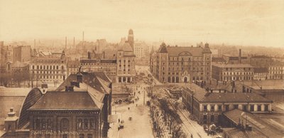 マルメ：港からのパーティー（モノクロ写真） 作： スウェーデンの写真家