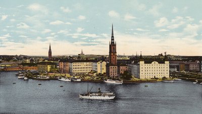 ストックホルム：リッダルホルメン（カラー写真） 作： Swedish Photographer