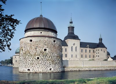1545年に建てられたヴァドステーナ城の景色 作： Swedish School