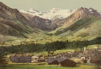 ベルナーオーバーラント：アデルボーデン（カラー写真） 作： Swiss Photographer