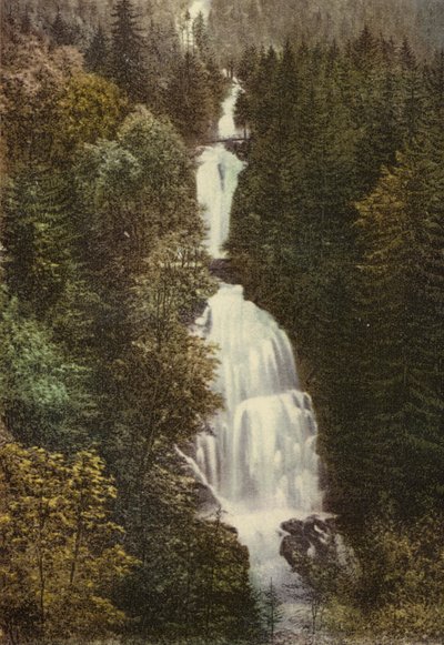 Berner Oberland: Giessbach (カラー写真) 作： Swiss Photographer