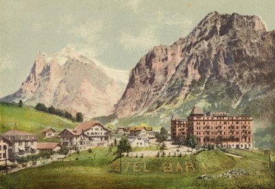 Berner Oberland: Grindelwald (カラー写真) 作： Swiss Photographer