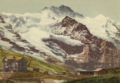 ベルナーオーバーラント：クライネ・シャイデック（カラー写真） 作： Swiss Photographer