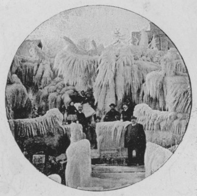 1896年冬、ジュネーブの風の冷たさ（モノクロ写真 作： Swiss Photographer