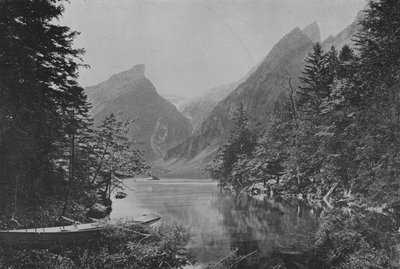 シーアルプ湖（アッペンツェル州）（白黒写真 作： Swiss Photographer