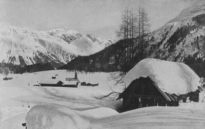 ラレット・プレス・ダボス（モノクロ写真 作： Swiss Photographer