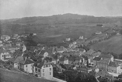 Le Locle（モノクロ写真 作： Swiss Photographer
