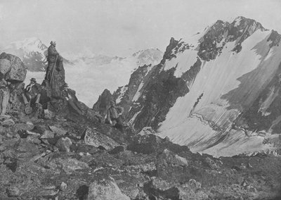ポルタレ、コンバン、ヴェラン、ポワント・ドルニーからの眺め（モノクロ写真 作： Swiss Photographer