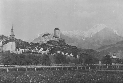 ライン川流域のサルガンス（モノクロ写真 作： Swiss Photographer