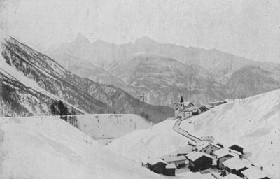 Meadows pres Davos（モノクロ写真 作： Swiss Photographer