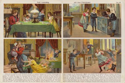 石油を使うときの注意点（クロモリト 作： Swiss School