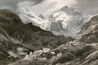 モルテラッチ氷河、アッパーエンガディン 作： Swiss School