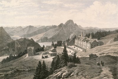 ピラトゥス山に向かっているリギカルトバート 作： Swiss School