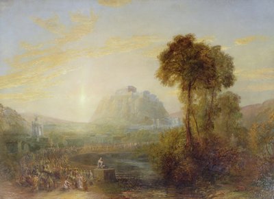 古代アテネの夢（キャンバスに油彩） 作： Sydney Herbert