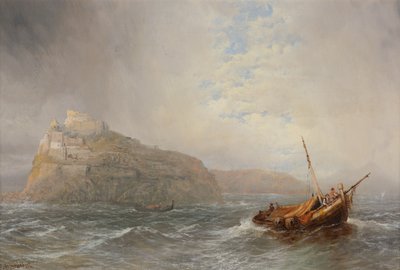 ギリシャ、リムノス島の嵐 作： Sydney Herbert