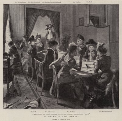 公正な女性の夢 作： Sydney Prior Hall