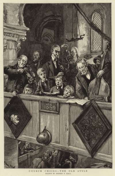 教会合唱団、古いスタイル 作： Sydney Prior Hall