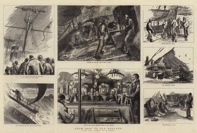 ニューイングランドからオールドイングランドへ 作： Sydney Prior Hall