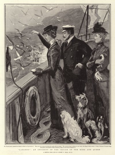 大王！、王と女王のクルーズの事件 作： Sydney Prior Hall