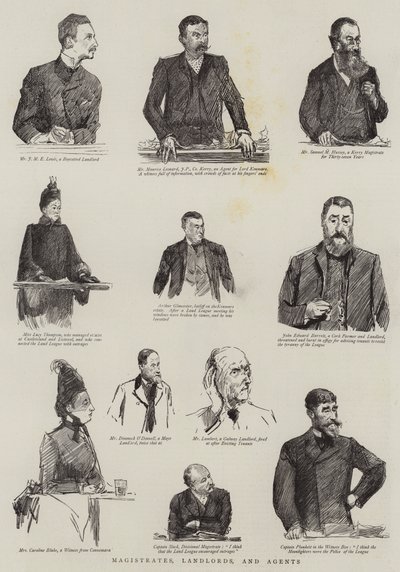 治安判事、家主、エージェント 作： Sydney Prior Hall