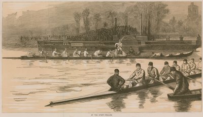 オックスフォードとケンブリッジのボートレースの回想：最初の皮をむいて 作： Sydney Prior Hall
