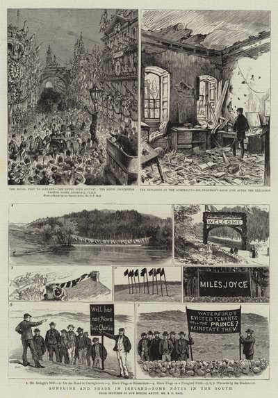 アイルランドのサンシャインとシェード、南部のメモ 作： Sydney Prior Hall