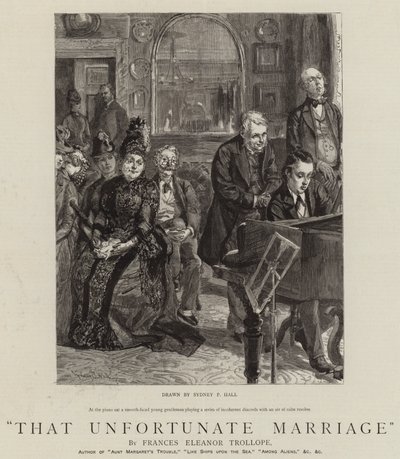 その不幸な結婚 作： Sydney Prior Hall