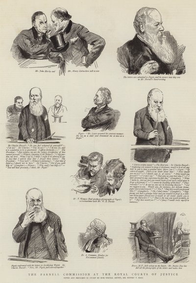 王立裁判所のパーネル委員会 作： Sydney Prior Hall