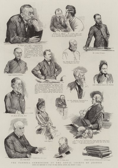 王立裁判所のパーネル委員会 作： Sydney Prior Hall