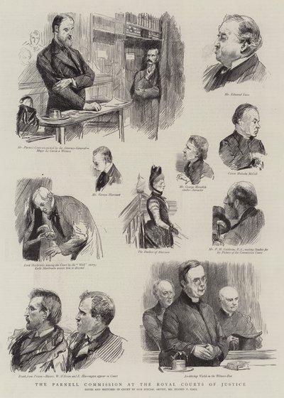 王立裁判所のパーネル委員会 作： Sydney Prior Hall