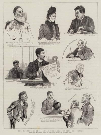 王立裁判所のパーネル委員会 作： Sydney Prior Hall