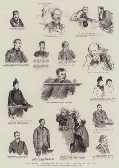 王立裁判所のパーネル委員会 作： Sydney Prior Hall