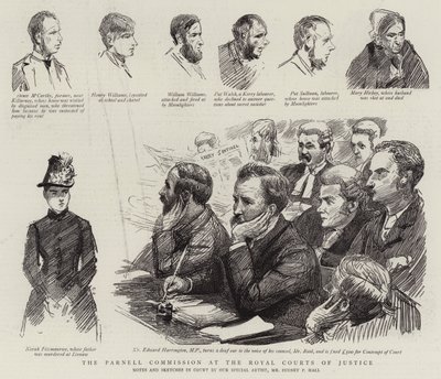 王立裁判所のパーネル委員会 作： Sydney Prior Hall