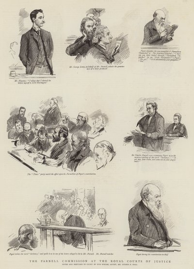 王立裁判所のパーネル委員会 作： Sydney Prior Hall