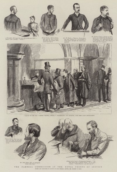 王立裁判所のパーネル委員会 作： Sydney Prior Hall