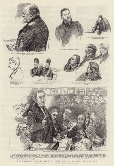 王立裁判所のパーネル委員会 作： Sydney Prior Hall