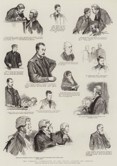 王立裁判所のパーネル委員会 作： Sydney Prior Hall